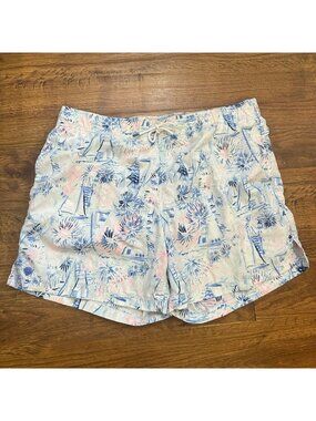 Lilly Pulitzer men’s Capri swim trunks L